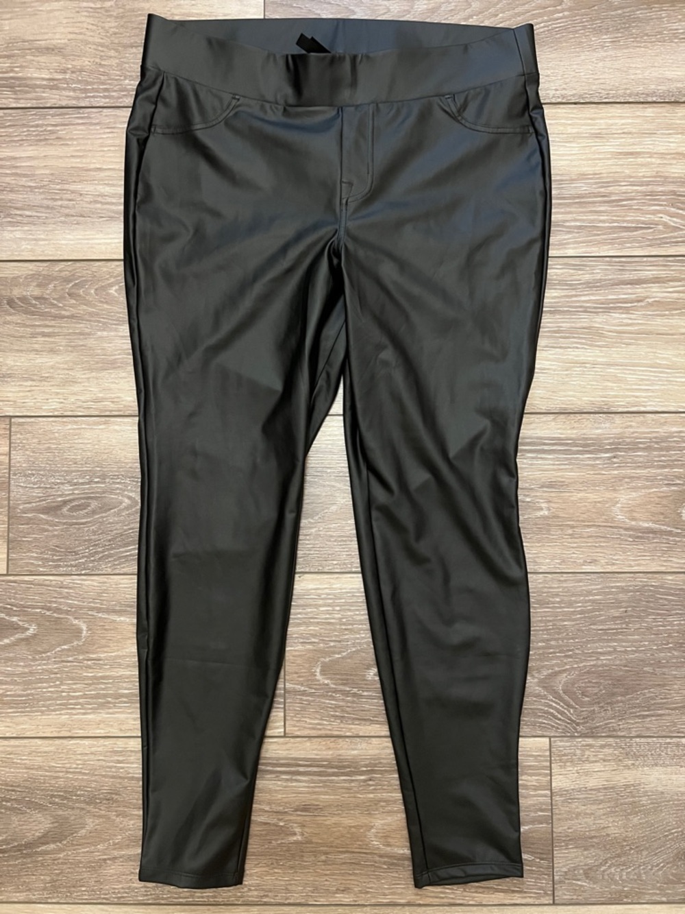 Torrid Black Pleather Pant Leggings